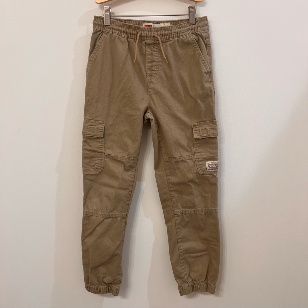 Levi's Boy’s Tan Cargo Joggers